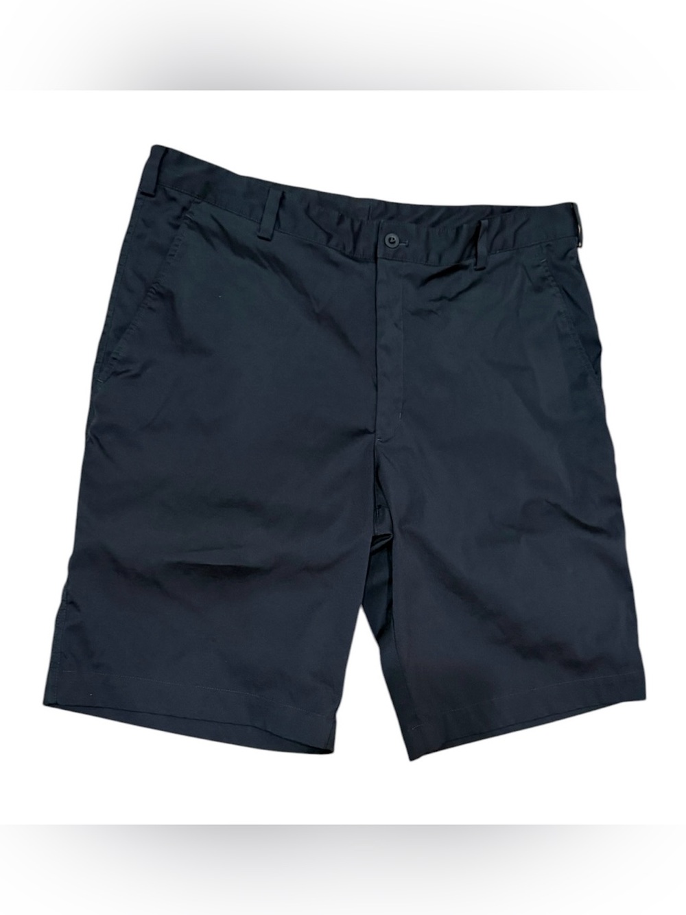 Men’s Nike Black Dri-Fit Golf Shorts 10” Size 36 - Picture 1 of 6